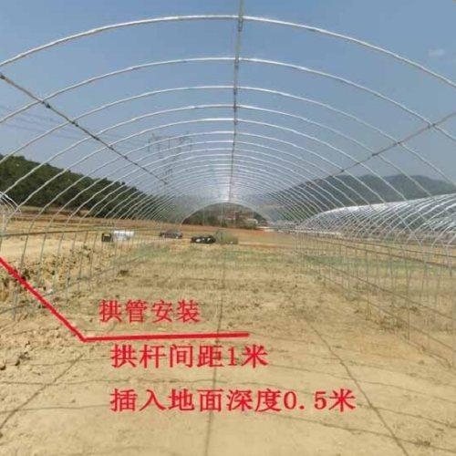 大棚安裝示意圖
